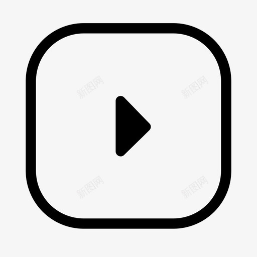 播放电影音乐播放器svg_新图网 https://ixintu.com 播放 电影音乐 播放器 继续 箭头 视频