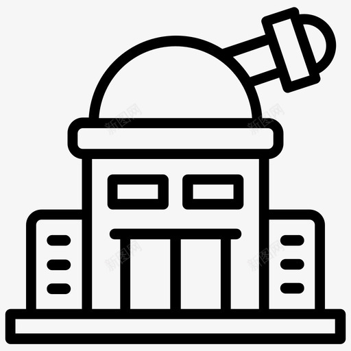 卫星站通信中心地球站svg_新图网 https://ixintu.com 卫星 通信 中心 地球 空间站 太空 图标