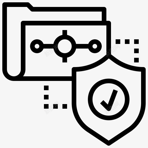 保护防御安全盾svg_新图网 https://ixintu.com 安全 保护 防御 搜索引擎 优化