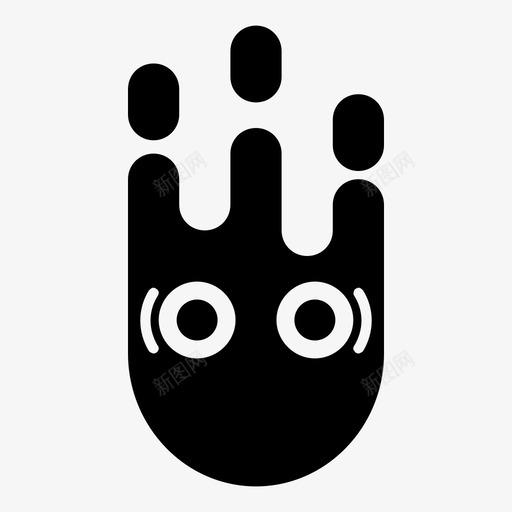 火焰表情图惊骇情感火焰图svg_新图网 https://ixintu.com 火焰 表情 惊骇 情感