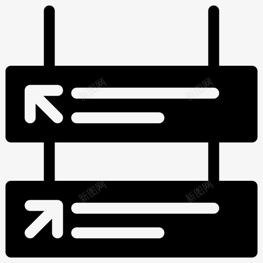 标志牌到达出发svg_新图网 https://ixintu.com 标志牌 到达 出发 方向 火车 旅行 火车站