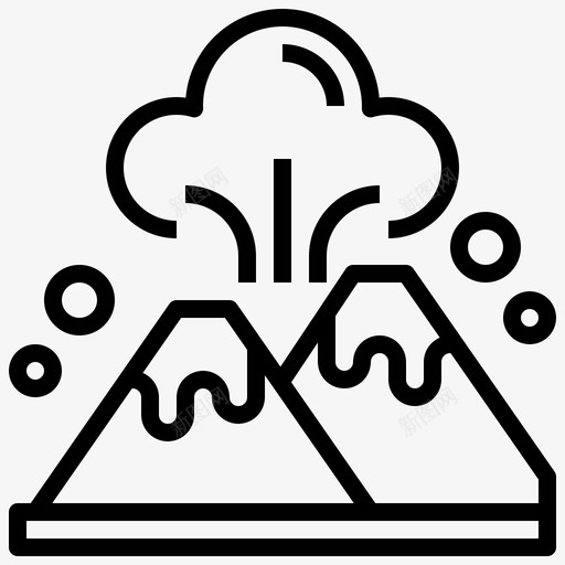 喷发危险生态与环境svg_新图网 https://ixintu.com 喷发 危险 生态 环境 火山 保险