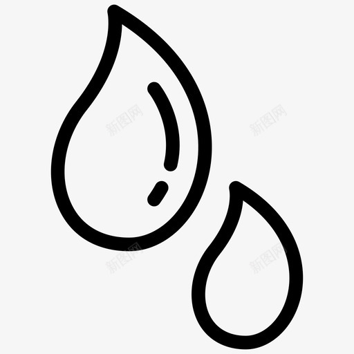 滴珠svg_新图网 https://ixintu.com 滴珠滴 滴滴