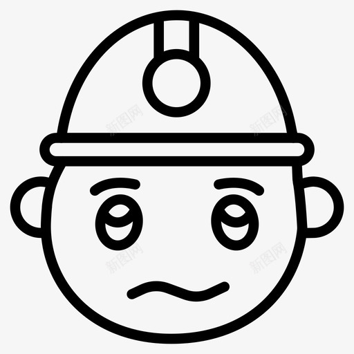 困惑沮丧表情符号svg_新图网 https://ixintu.com 表情 符号 笑脸 困惑 沮丧 第二