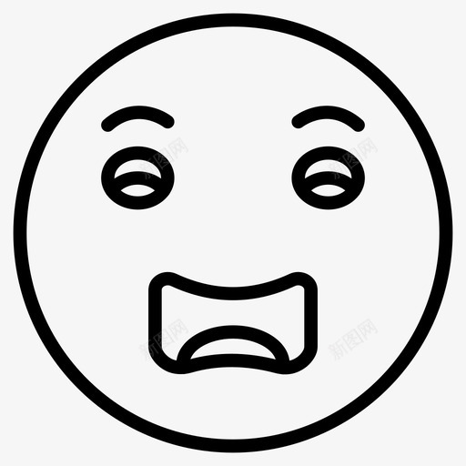 痛苦表情悲伤svg_新图网 https://ixintu.com 表情 痛苦 悲伤 笑脸 第一 一卷