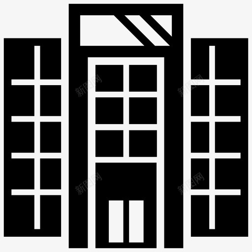 购物中心购物中心和购物中心实心图标svg_新图网 https://ixintu.com 购物中心 实心 图标