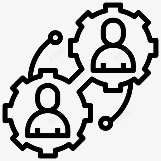 人力资源商人选择svg_新图网 https://ixintu.com 人力资源 商人 选择 招聘 研究 用户 创业 发展