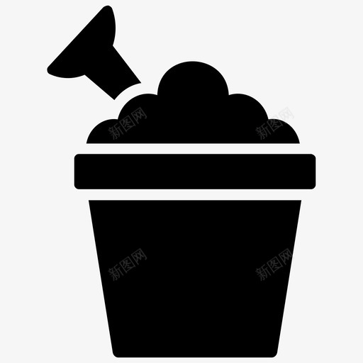 冰桶冷却器冰箱svg_新图网 https://ixintu.com 冰桶 冷却器 冰箱 冰车 夏威夷 符号 雕文 图标