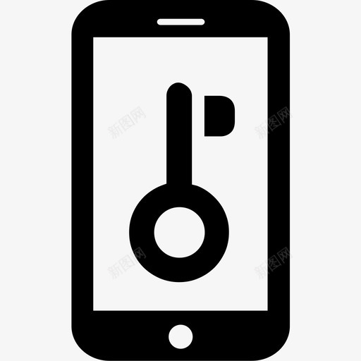 手机开门svg_新图网 https://ixintu.com 手机 开门