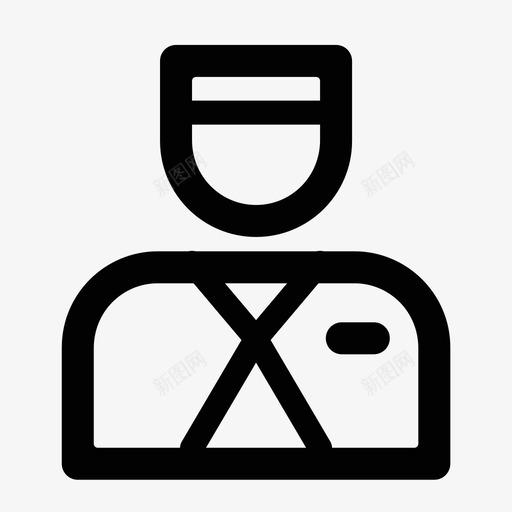 专职门童svg_新图网 https://ixintu.com 专职 门童