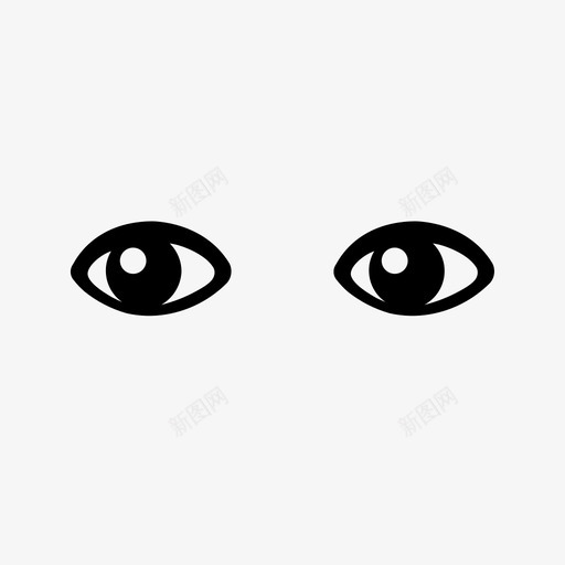 看着眼睛好奇怀疑svg_新图网 https://ixintu.com 看着 眼睛 好奇 怀疑