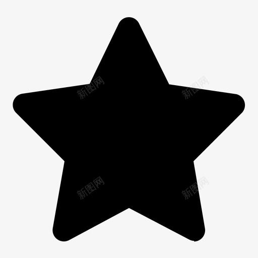 icon实心星星svg_新图网 https://ixintu.com 实心 星星