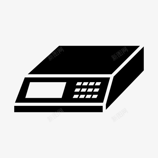 数字秤食品厨房svg_新图网 https://ixintu.com 数字 食品 厨房 重量