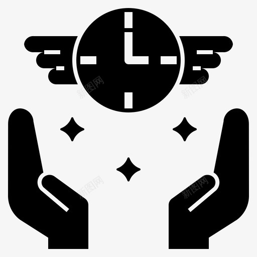 时间间隔部分svg_新图网 https://ixintu.com 时间 间隔 部分 期限 价值 创业 标志 标志符 符号