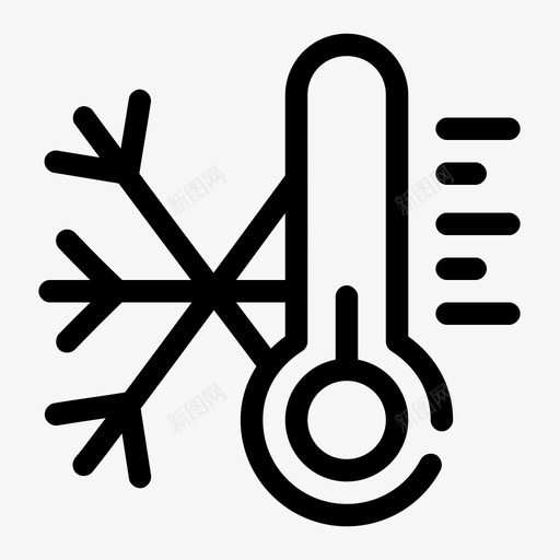 温度寒冷华氏度svg_新图网 https://ixintu.com 温度 寒冷 华氏 天气 冬季 界面 图标 间隙 介质