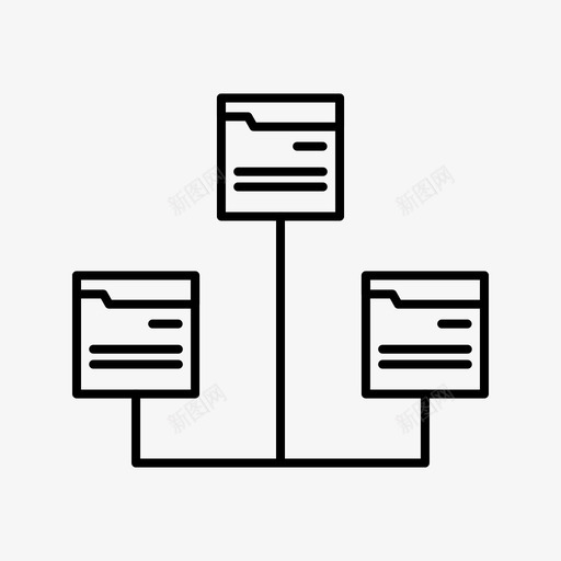 文件夹子文件夹行图标svg_新图网 https://ixintu.com 文件夹 文件 夹子 图标