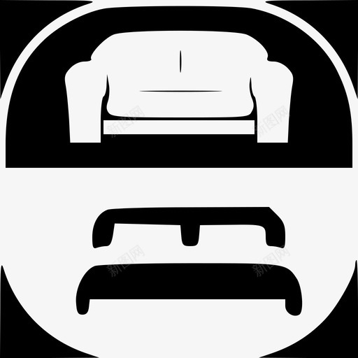 一房一厅svg_新图网 https://ixintu.com 一房 一厅