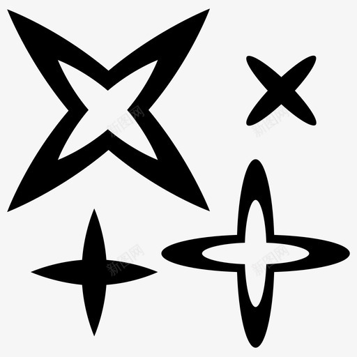 夜空星空星光闪耀svg_新图网 https://ixintu.com 星空 夜空 星光 闪耀 璀璨