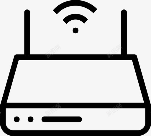 小贝路由器svg_新图网 https://ixintu.com 小贝 路由器