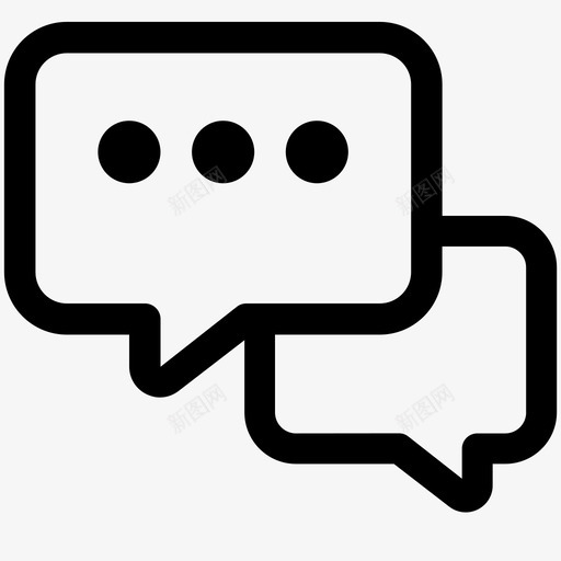 咨询客服消息列表svg_新图网 https://ixintu.com 咨询 客服 消息 列表