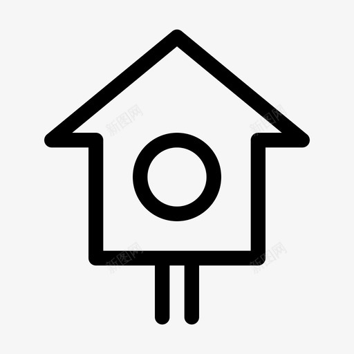 鸟舍鸟巢筑巢svg_新图网 https://ixintu.com 鸟舍 鸟巢 筑巢 年月日