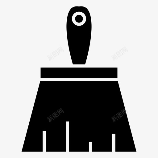 刮刀建筑暗色svg_新图网 https://ixintu.com 刮刀 建筑 暗色