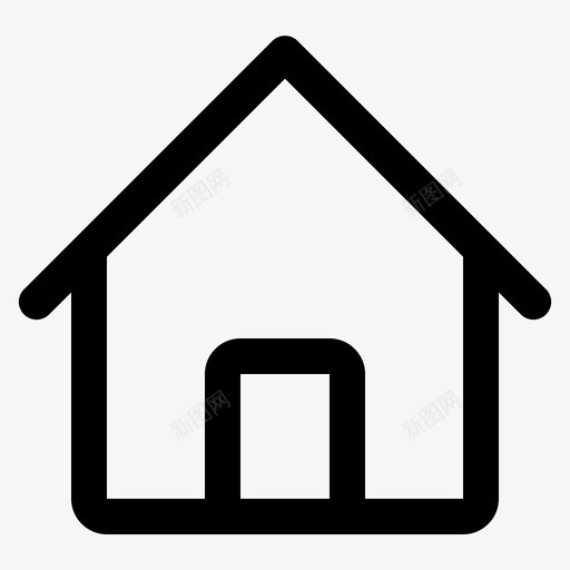 主页房屋媒体svg_新图网 https://ixintu.com 用户界面 主页 房屋 媒体 应用程序 概述