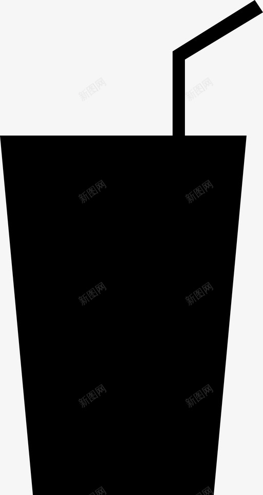 玻璃杯饮料杯子svg_新图网 https://ixintu.com 饮料 玻璃杯 杯子