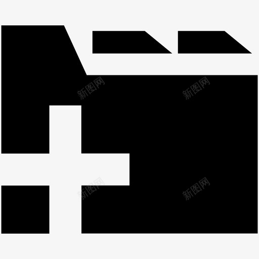 icon新建文件夹svg_新图网 https://ixintu.com 新建 文件夹