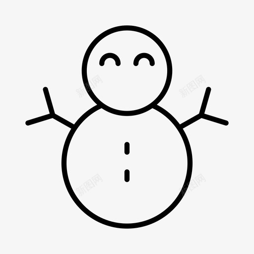 雪人圣诞节圣诞快乐svg_新图网 https://ixintu.com 圣诞节 雪人 圣诞快乐 装饰品 冬天 圣诞 装饰