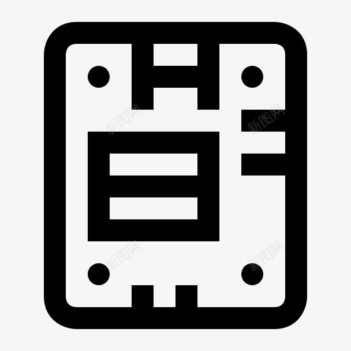 板芯片cpusvg_新图网 https://ixintu.com 芯片 磁盘 硬盘