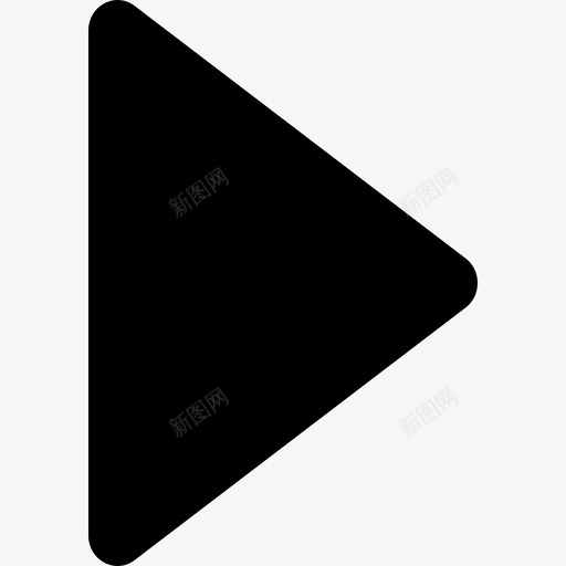 B012右三角箭头svg_新图网 https://ixintu.com 三角 箭头