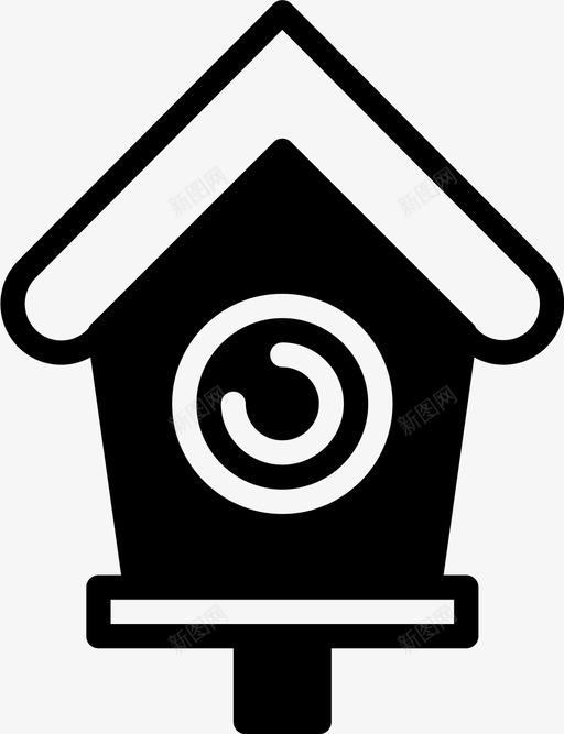 鸟舍生态绿色svg_新图网 https://ixintu.com 鸟舍 生态 绿色 星球 污染 循环 利用 漂亮 亮的 固体