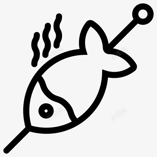 烤鱼烤肉串派对庆典svg_新图网 https://ixintu.com 烤鱼 烤肉 派对 庆典