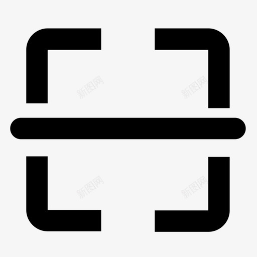 icon扫一扫面性svg_新图网 https://ixintu.com 一扫 面性