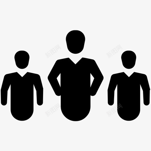 领导力业务商人svg_新图网 https://ixintu.com 领导力 业务 商人 团队 企业管理