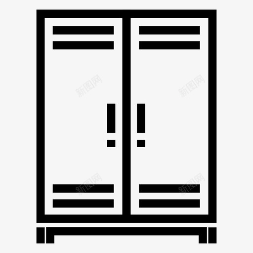 储物柜箱式储物柜更衣室svg_新图网 https://ixintu.com 储物柜 箱式 更衣室 员工