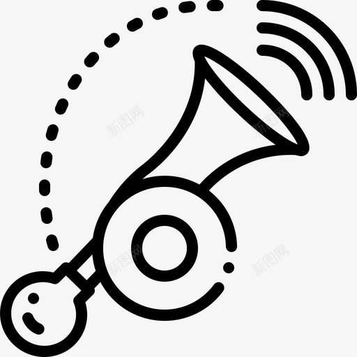 嘟嘟声汽笛声喇叭声svg_新图网 https://ixintu.com 喇叭声 嘟嘟 嘟声 汽笛声 警笛 笛声