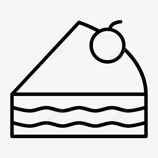派蛋糕甜点分层svg_新图网 https://ixintu.com 蛋糕 甜点 分层 甜的