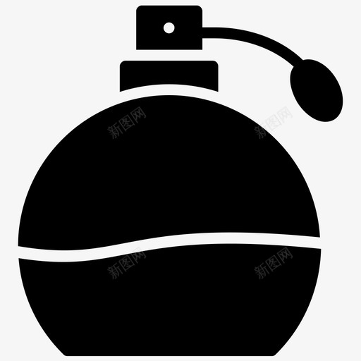 香水身体喷雾古龙水svg_新图网 https://ixintu.com 香水 喷雾 身体 古龙 意大利 符号 雕文 图标