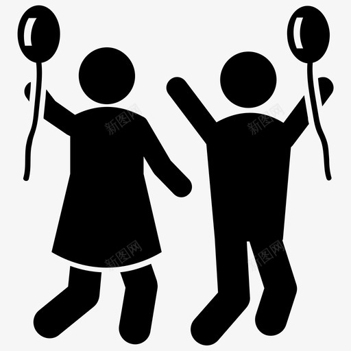 生日装饰生日庆祝生日聚会svg_新图网 https://ixintu.com 生日 装饰 庆祝 聚会 快乐 字形 图标
