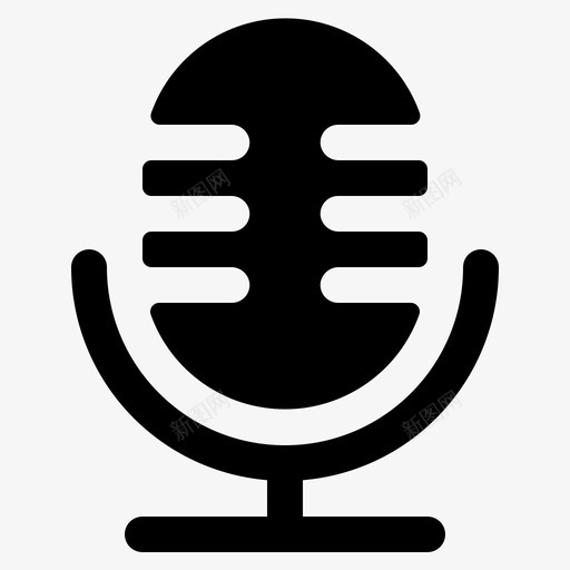 录音机媒体麦克风svg_新图网 https://ixintu.com 麦克风 用户界面 录音机 媒体 应用程序 标志 标志符 符号