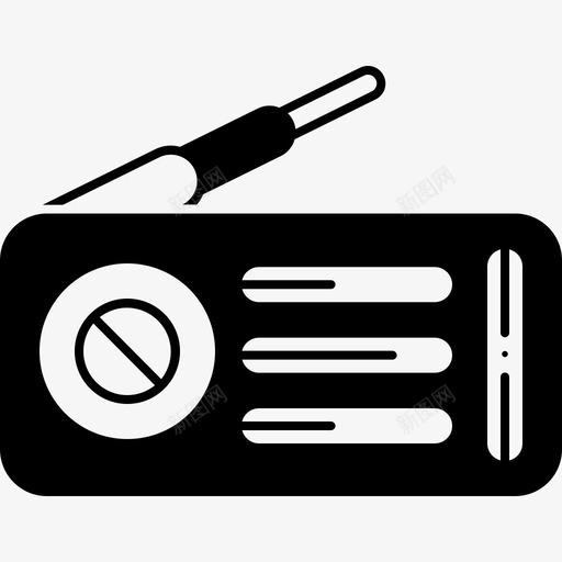 收音机频率音乐svg_新图网 https://ixintu.com 收音机 频率 音乐 报告文学 复古