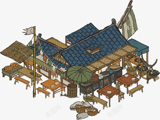 繁华盛世杭州百景png免抠素材_新图网 https://ixintu.com 繁华 盛世 杭州 百景