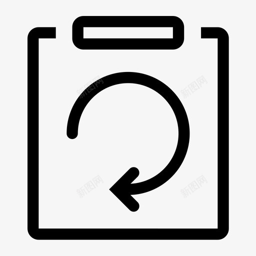 处理被退回信息svg_新图网 https://ixintu.com 处理 退回 信息 线性