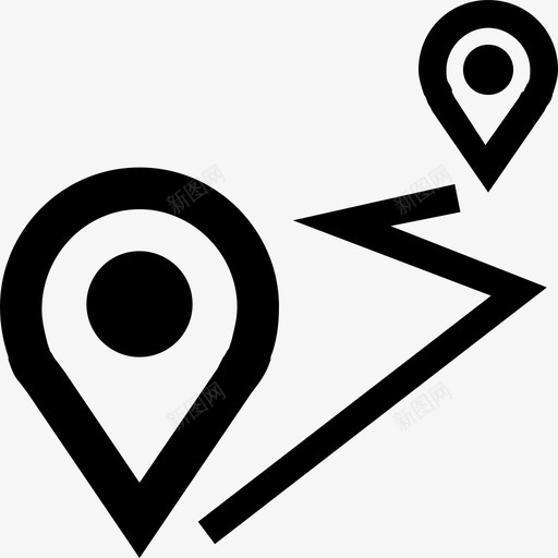 icon三维路径分析svg_新图网 https://ixintu.com 三维 路径 分析