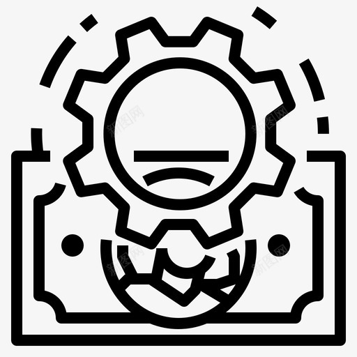 美元管理金融货币svg_新图网 https://ixintu.com 美元 管理 金融 货币 优化