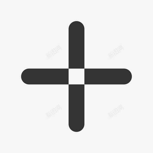 关注加号svg_新图网 https://ixintu.com 关注 加号