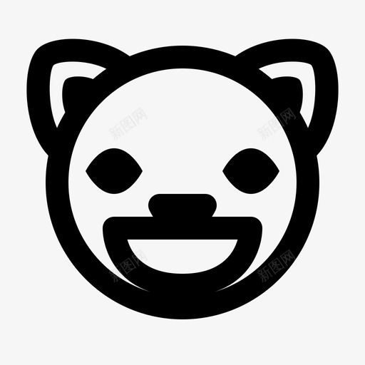 猫表情笑动物可爱svg_新图网 https://ixintu.com 表情 笑猫 动物 可爱
