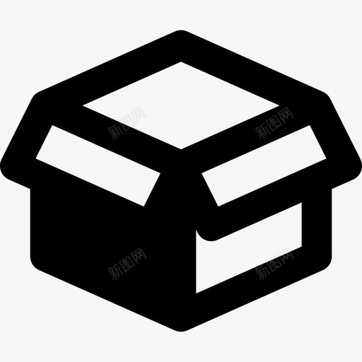 购物箱货物送货svg_新图网 https://ixintu.com 购物 货物 送货 装货 物流